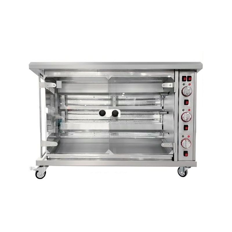 3P Electric Three-Row Vertical Chicken Rotisserie