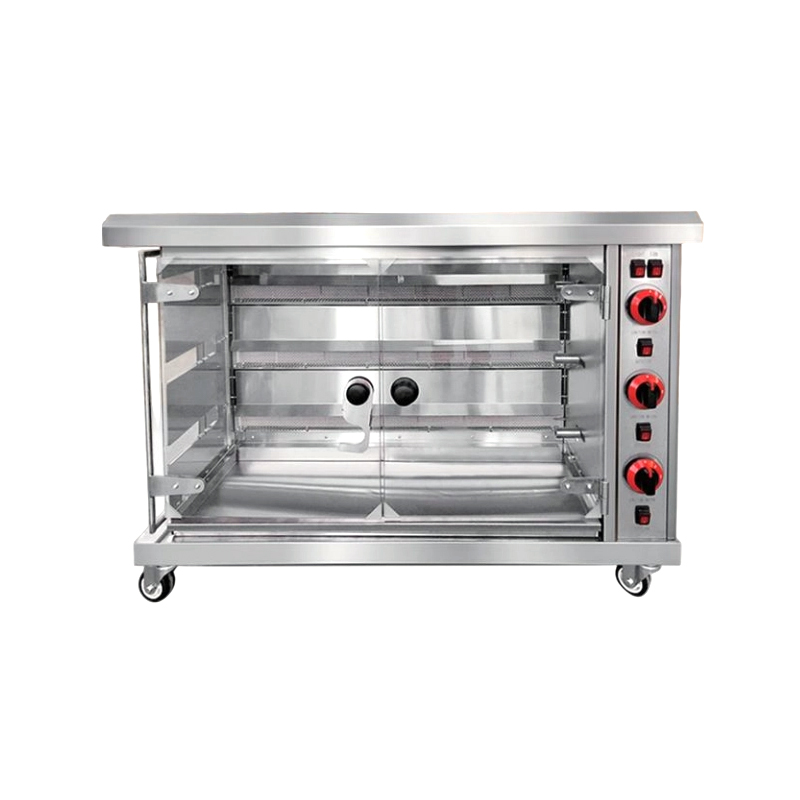 3P Gas Three-Row Vertical Chicken Rotisserie
