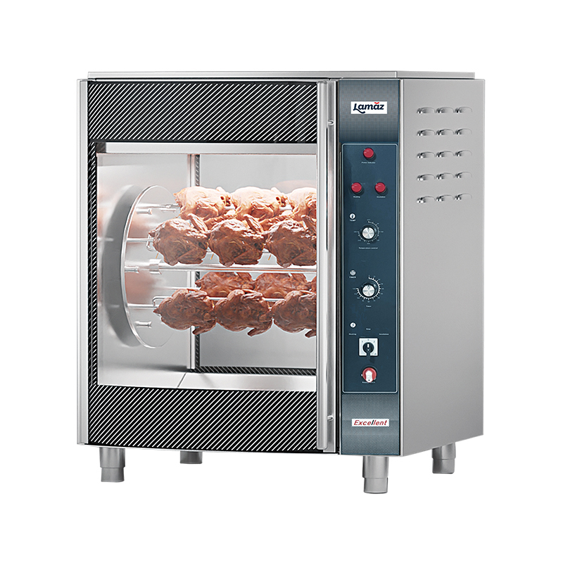 7S Electric Seven-row Mechanical Horizontal Chicken Rotisserie