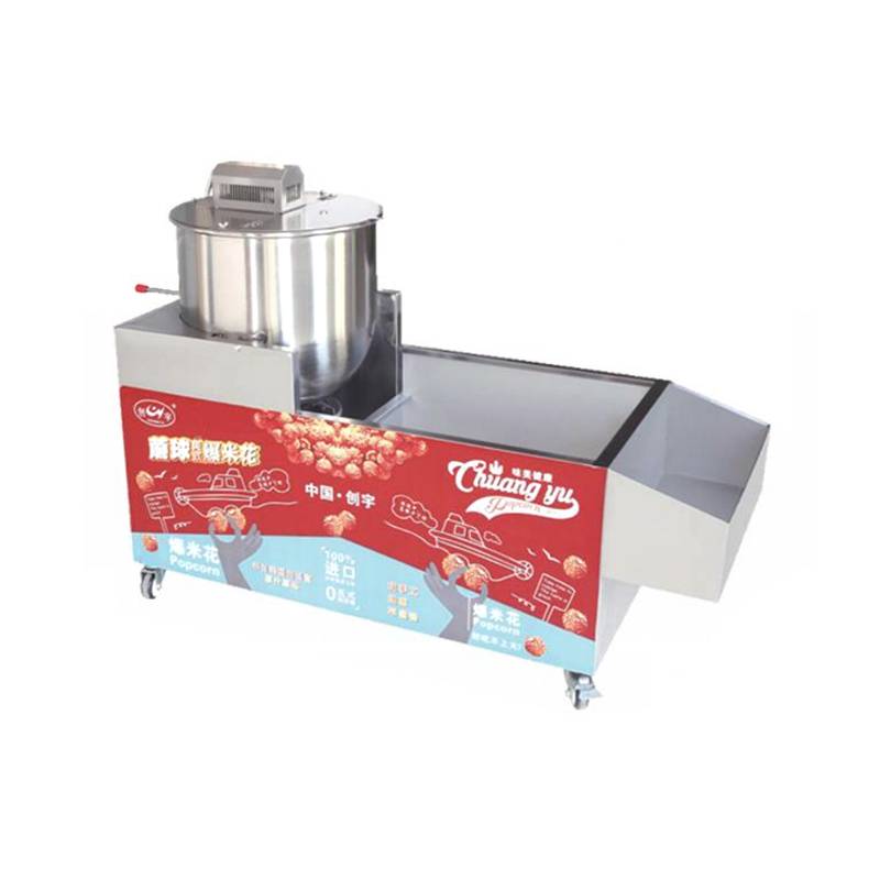 CY-550 Automatic Mixing Gas Popcorn Machine